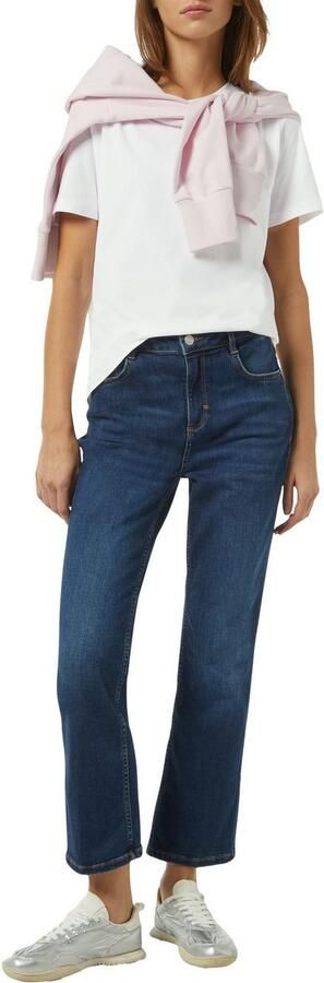 Comma casual identity T-shirt effen regular fit katoen ronde hals - Foto 2