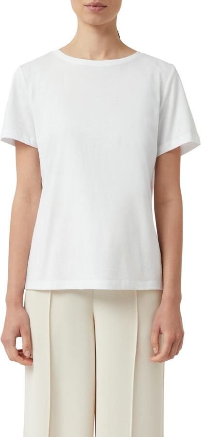 Comma casual identity T-shirt met ronde hals regular fit - Foto 4