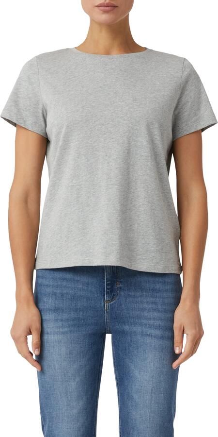 Comma casual identity T-shirt met ronde hals regular fit - Foto 4