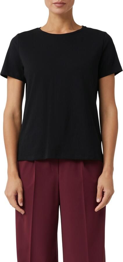 Comma casual identity T-shirt met ronde hals regular fit - Foto 4