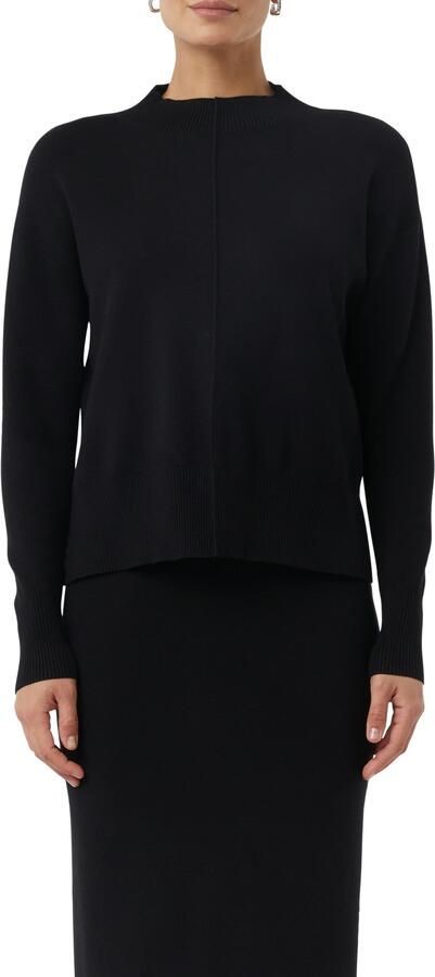 Comma casual identity Trui met ronde hals Met siernaad casual ronde hals zijsplit met viscose - Foto 7