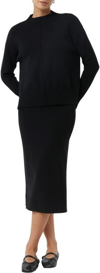 Comma casual identity Trui met ronde hals Met siernaad casual ronde hals zijsplit met viscose - Foto 5