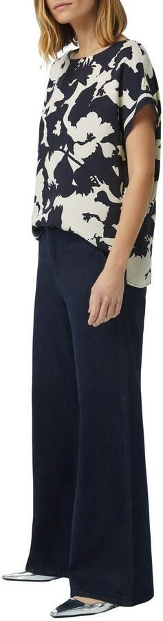 Comma Blouse met korte mouwen met print all-over - Foto 6