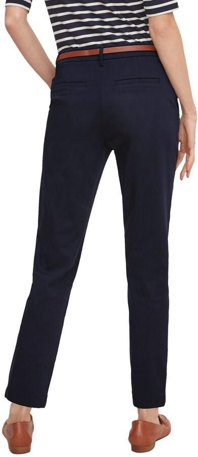 Comma Chino van zachte katoenmix met stretch