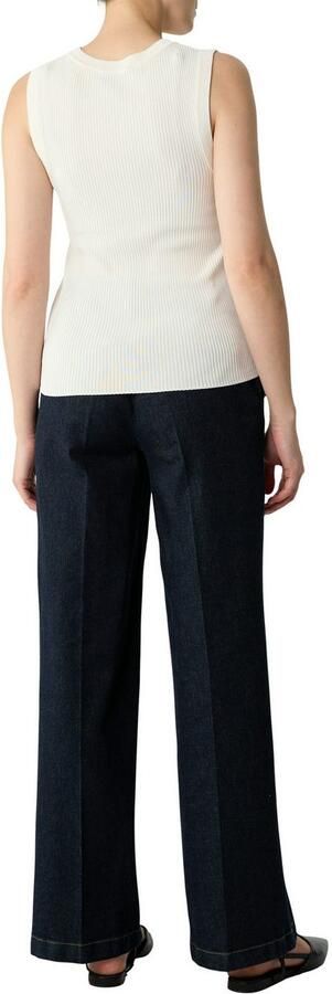 Comma Gebreide top van viscosemix in slim fit - Foto 2