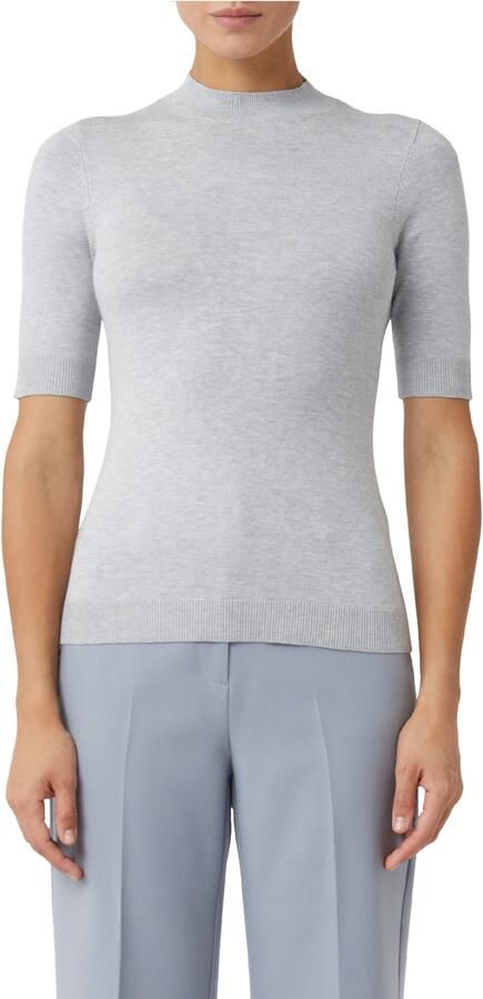 Comma Gebreide pullover van viscosemix met 1 2-mouwen - Foto 4