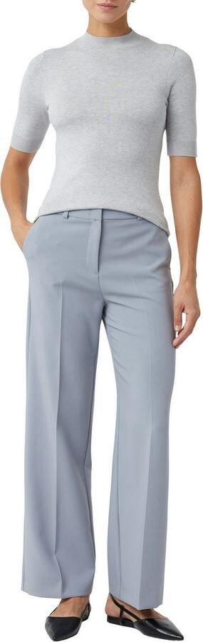 Comma Gebreide pullover van viscosemix met 1 2-mouwen - Foto 2