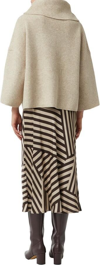 Comma Relaxed fit gebreide coltrui - Foto 3