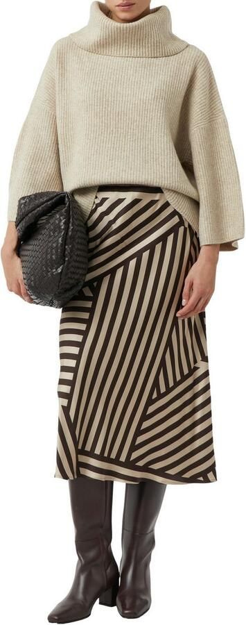 Comma Relaxed fit gebreide coltrui - Foto 2