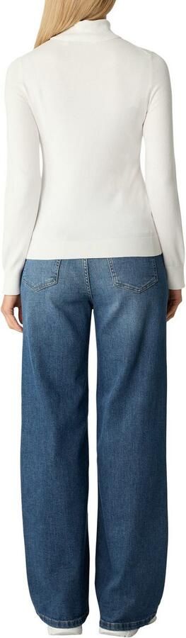 Comma Gebreide trui met mouwsplitten - Foto 3