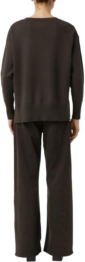 Comma Gebreide pullover van viscosemix met ronde hals - Foto 3
