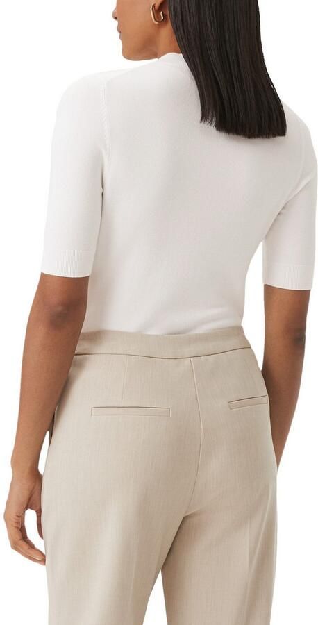 Comma Gebreide trui met turtleneck halfarm - Foto 2