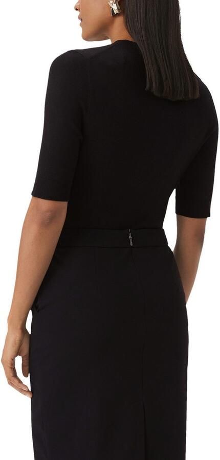 Comma Gebreide trui met turtleneck halfarm - Foto 2