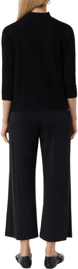 Comma Gebreide pullover met opstaande kraag en 3 4-mouwen - Foto 3