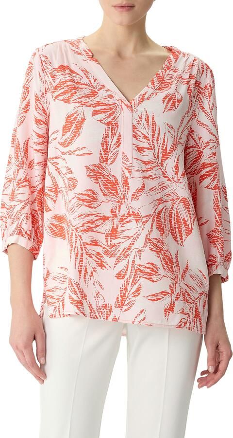 Comma Gedessineerde blouse 3 4 -arm met bloemenpatroon - Foto 4