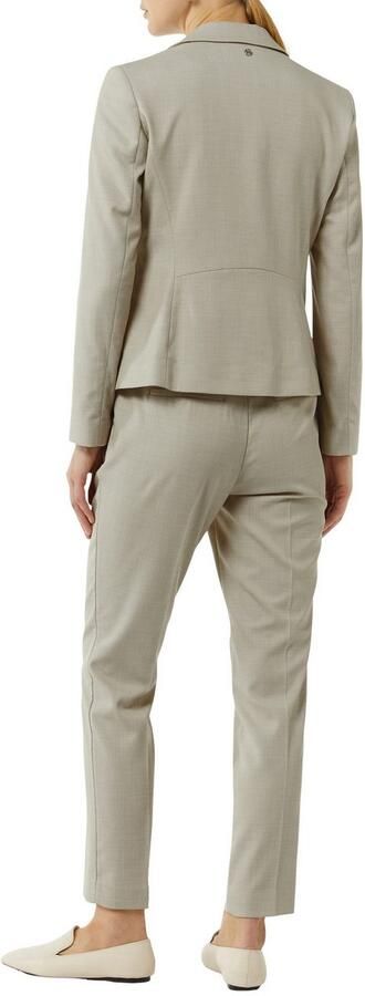 Comma Lange blazer met v-hals - Foto 4