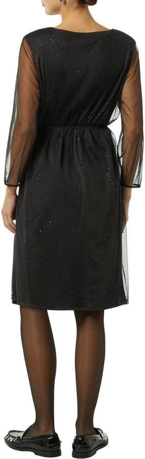 Comma Knielange jurk met siersteentjes - Foto 3