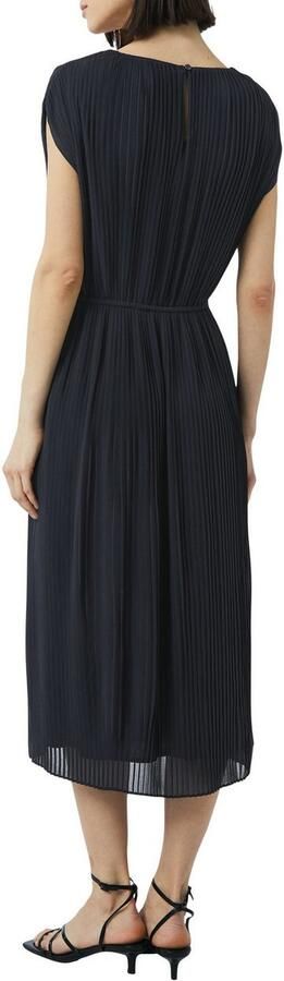 Comma Midi-jurk zonder mouwen en met koord - Foto 3