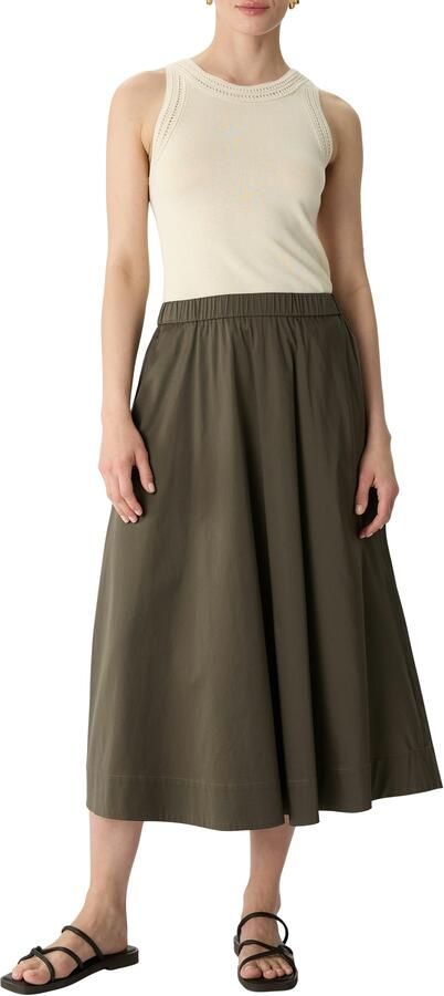 Comma Midirok met elastische taille - Foto 7