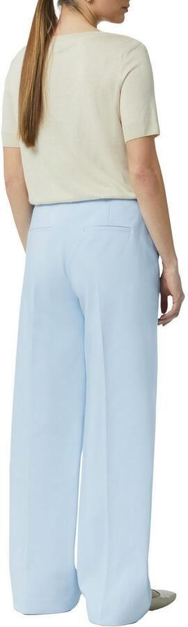 Comma straight regular waist pantalon lichtblauw - Foto 5