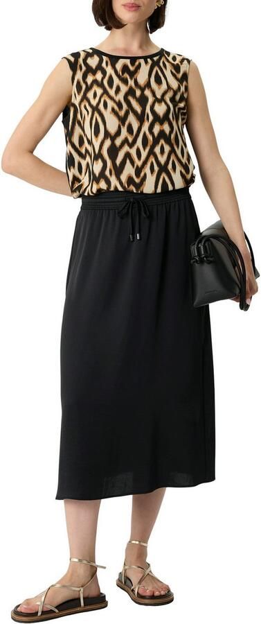 Comma Rok in a-lijn met elastische band en tunnelkoord - Foto 2