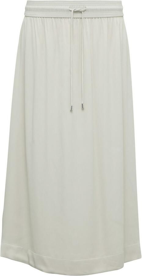 Comma Satijnen rok met elastische taille