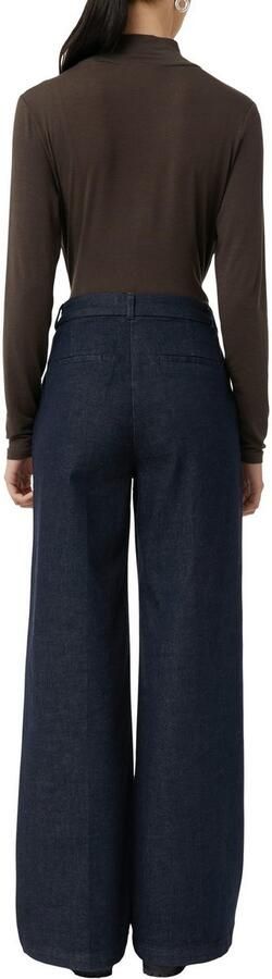 Comma Shirt met lange mouwen van wol- en lyocellmix - Foto 3