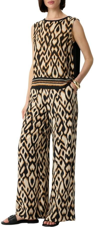 Comma Shirttop met grafisch patroon - Foto 2