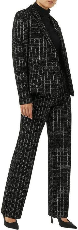 Comma Stoffen broek Zomerbroek met grafisch patroon - Foto 3