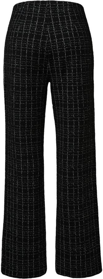 Comma Stoffen broek Zomerbroek met grafisch patroon