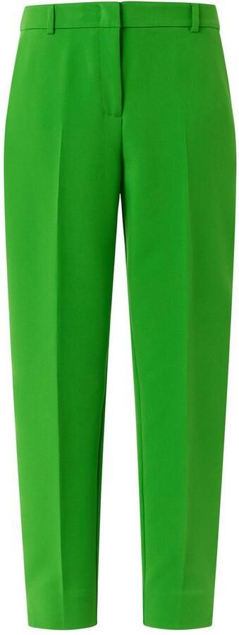 Comma Stoffen broek Zomerbroek met persplooi