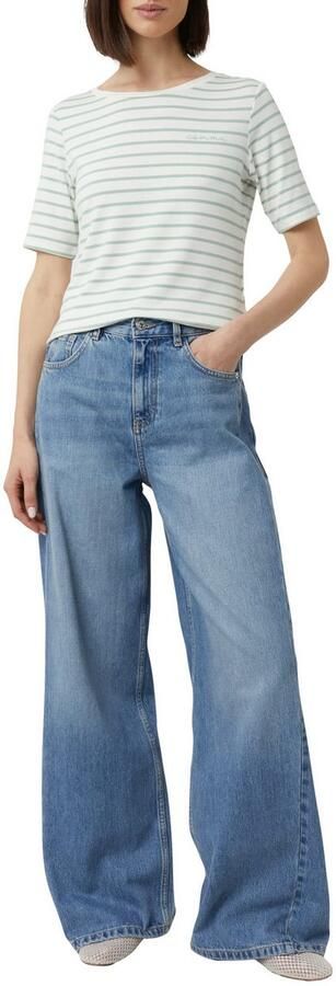 Comma T-shirt met geborduurd logo - Foto 2