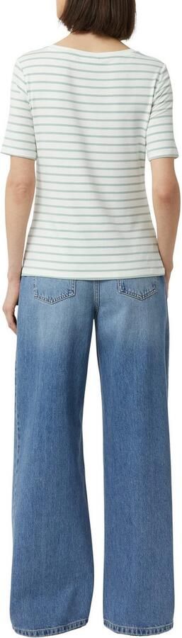 Comma T-shirt met geborduurd logo - Foto 3