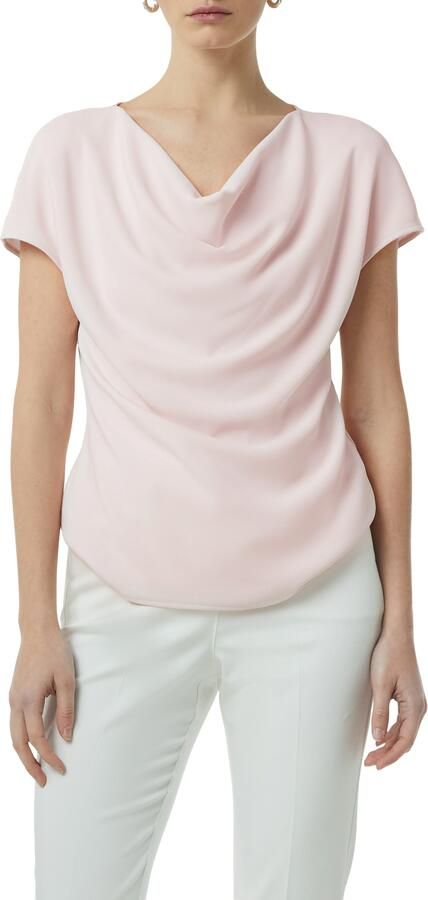 Comma T-shirt met stretchaandeel - Foto 4