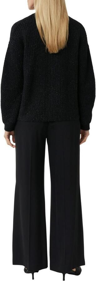 Comma Vest met glitterdraadjes zonder sluiting - Foto 3