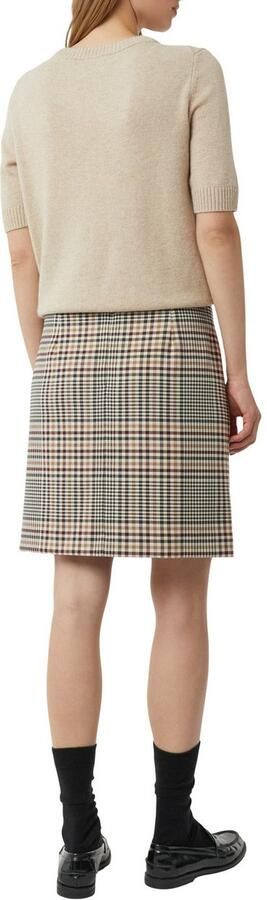 Comma Minirok met knopen en ritssluiting - Foto 3