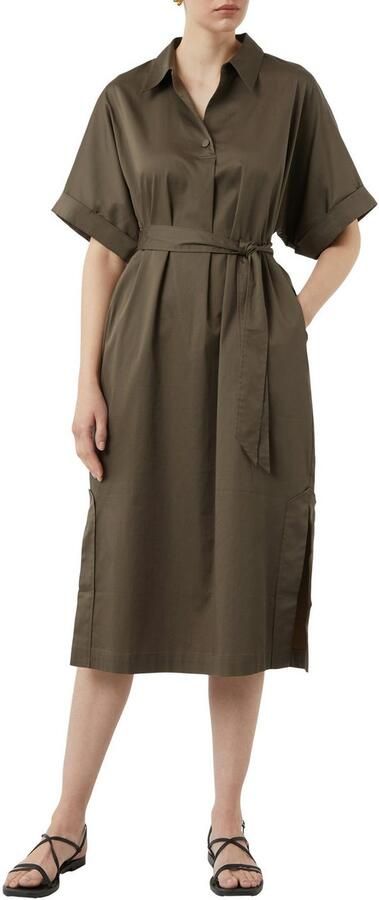 Comma Zomerjurk met een bindceintuur - Foto 2