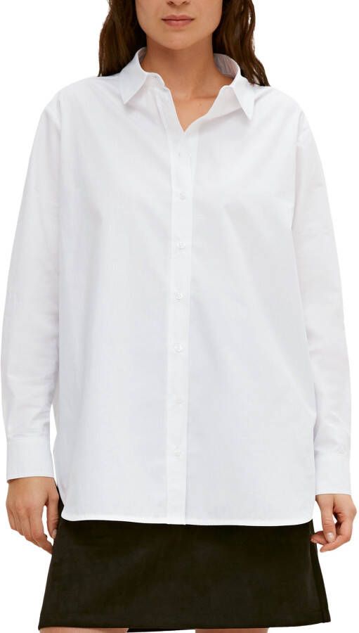 Comma Casual Identity Overhemdblouse van katoen