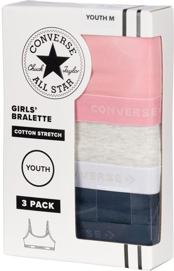 Converse Bustier CHG GIRLS CLASSIC 3PK BRALETTE (3-delig) - Foto 3