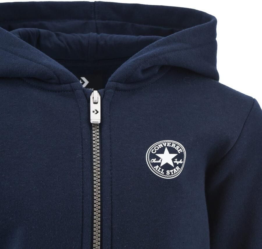 Converse Capuchonsweatvest CNVB FLEECE CTP CHEST CORE FZ (1-delig) - Foto 2