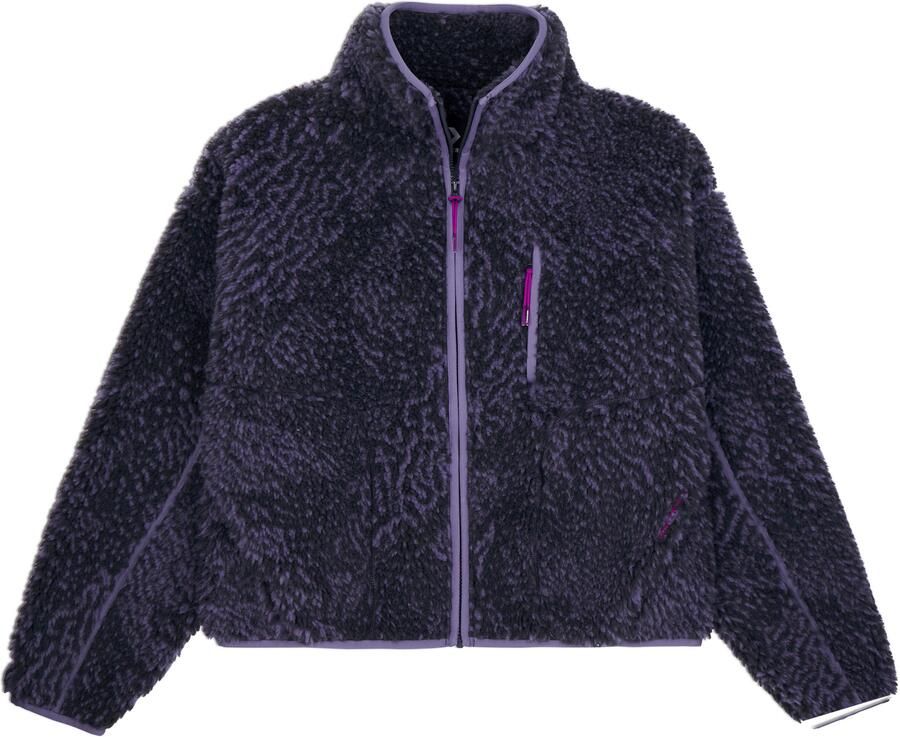 Converse Fleecejack WOMEN'S PRINTED SHERPA FULL-ZIP JACKET