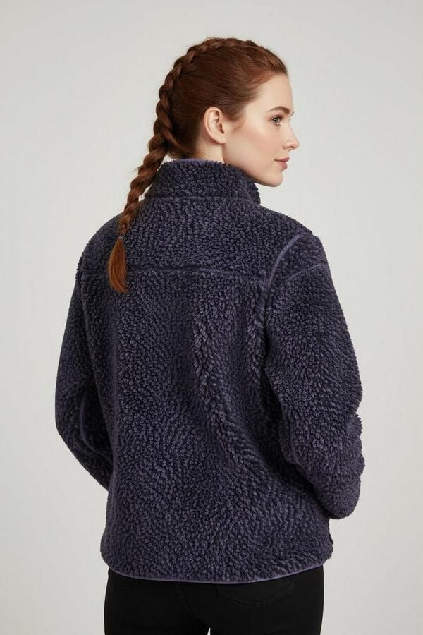 Converse Fleecejack WOMEN'S PRINTED SHERPA FULL-ZIP JACKET - Foto 3