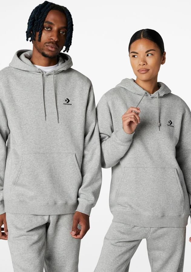 Converse Hoodie EMBROIDERED STAR CHEVRON BRUSHED BACK FLEECE HOODIE (1-delig) - Foto 12