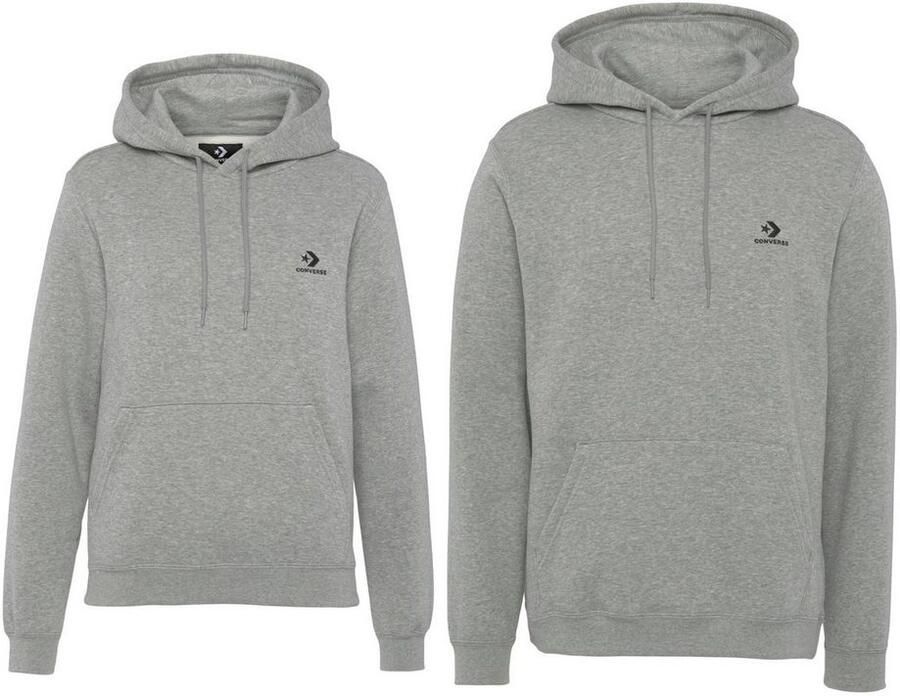Converse Hoodie EMBROIDERED STAR CHEVRON BRUSHED BACK FLEECE HOODIE (1-delig)