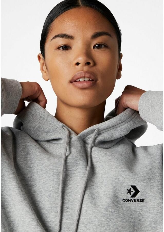 Converse Hoodie EMBROIDERED STAR CHEVRON BRUSHED BACK FLEECE HOODIE (1-delig) - Foto 3