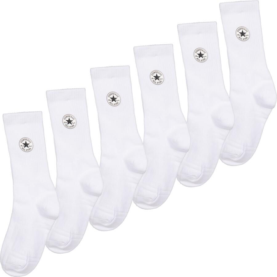Converse Sportsokken CHUCKPATCH COTTON 6PK CREW (6 paar)