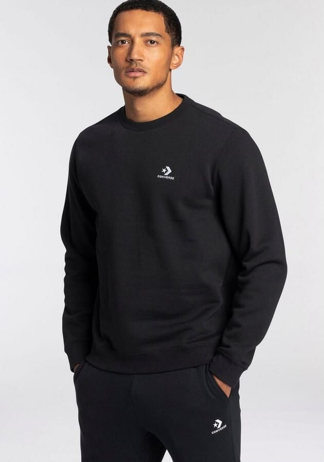 Converse Sweatshirt GO-TO EMBROIDERED STAR CHEVRON BRUSHED BACK FLEECE CREW SWEATSHIRT - Foto 5