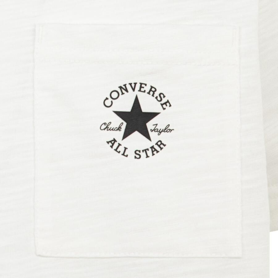 Converse T-shirt CNVB DCTP SLUB POCKET TEE (1-delig)