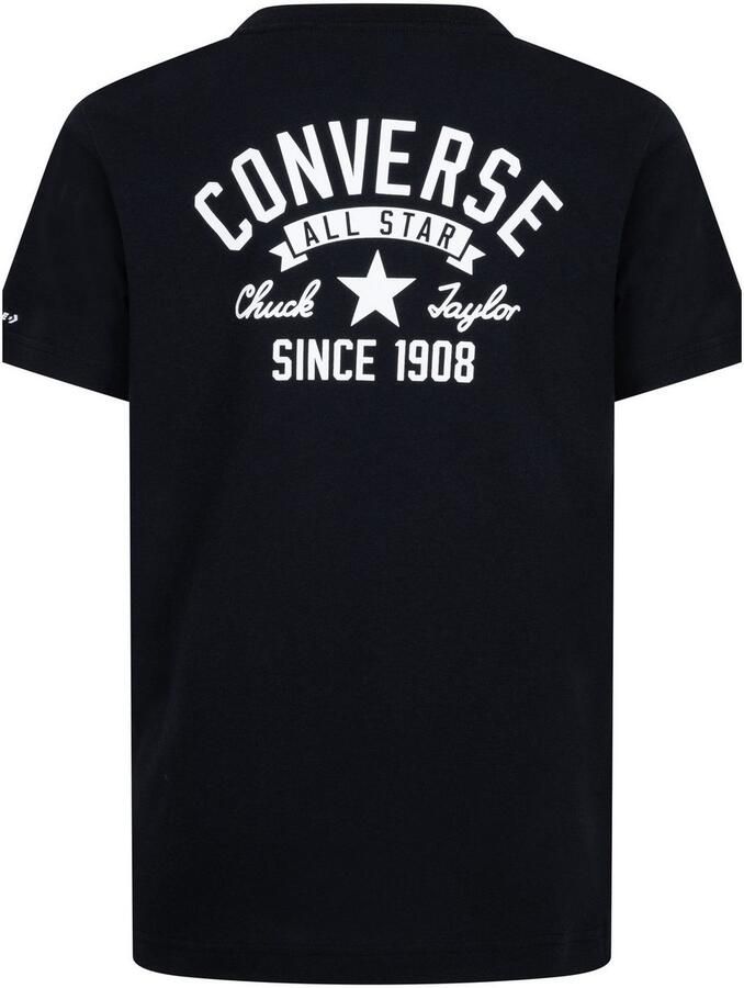 Converse T-shirt CNVB RETRO FRONT BACK LOGO TEE (1-delig) - Foto 6