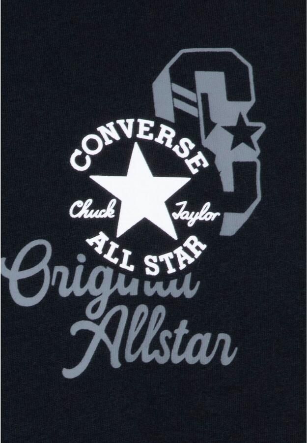 Converse T-shirt CNVB RETRO FRONT BACK LOGO TEE (1-delig) - Foto 4